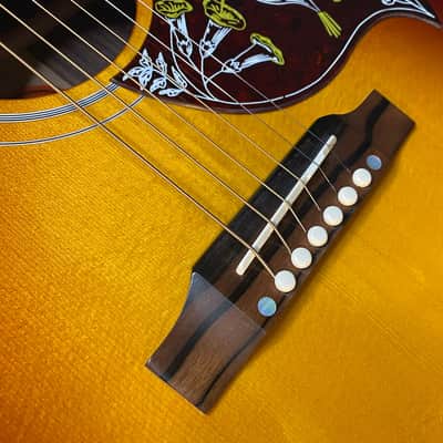 NEW! Gibson Custom Shop Hummingbird Rosewood 3-Piece Back Acoustic-Electric Guitar - Rosewood Burst - 5.1 lbs - Authorized Dealer! G06881 image 12