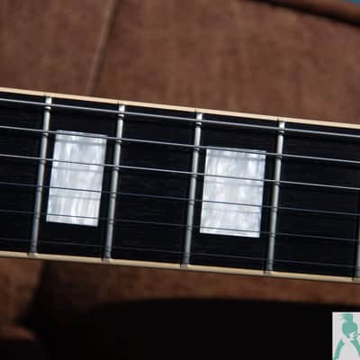 1989 Burny RLC-65 - 60's Style Les Paul Custom w Open Book Headstock & Split Diamond Inlay - Made in Japan - Pro Set Up w Perfect Frets/Action/Intonation! image 8