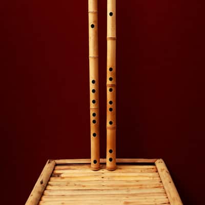 Authentic Vietnamese Bamboo Flute – Handcrafted Masterpiece | Yellow Bamboo | Professional Sound Quality | Key Options: C, A, Bb,B, G (Lowest Note) image 2