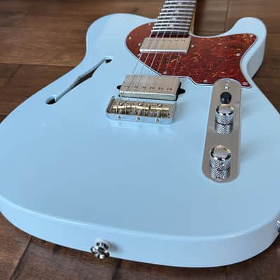 Suhr ALT T Electric Guitar HH Sonic Blue Rosewood Neck 92621 image 3