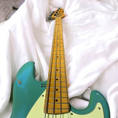 Sandberg Cal. TM-4, Hardcore-Aged Roquefort Blue / Birdseye Maple *On Order, ETA Dec. 2026 image 7