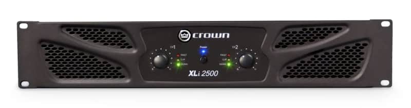Crown XLI2500 2-Channel Power Amplifier, 750W at 4 Ohms image 1