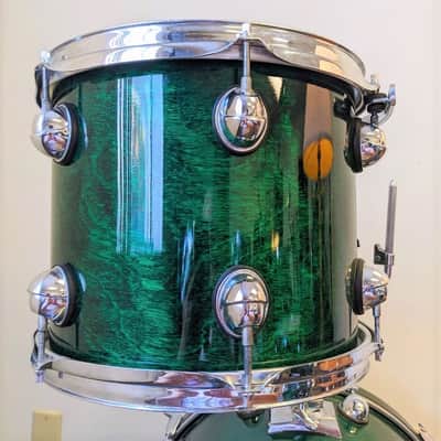 Premier Genista 5pc Drum Set In Terraverde Green Lacquer. image 3