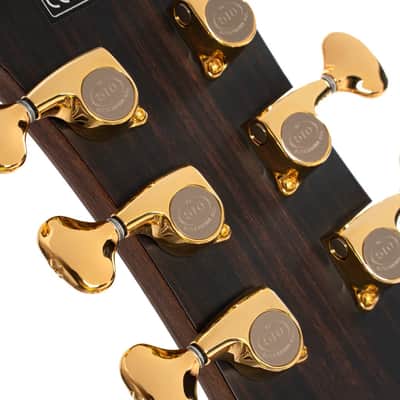 Cort MODERNBURGANDY Modern Concert Body Venetian Cutaway Solid European Sitka Spruce Top Walnut Reinforced Mahogany Neck 6-String Acoustic-Electric Guitar w/Hard Case image 9