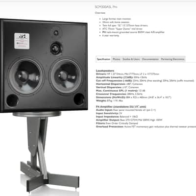 ATC SCM300 ASL Pro + 2 x P4 amplifier image 2