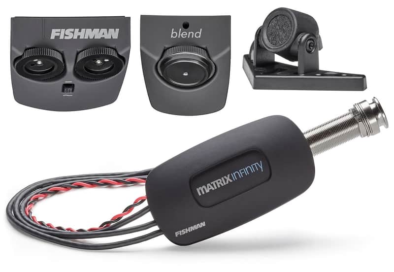 Fishman Matrix Infinity Mic Blend Acoustic Pickup - Narrow Saddle image 1