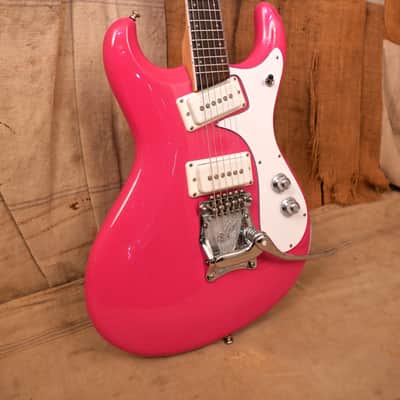 Mosrite V-88 1988 - Bubblegum Pink image 6