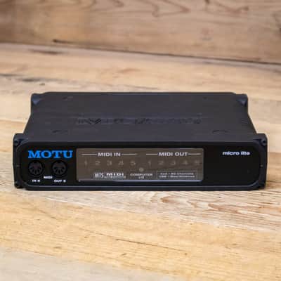 MOTU micro lite 5x5 USB Bus-Powered MIDI Interface MicroLite U283850 image 4