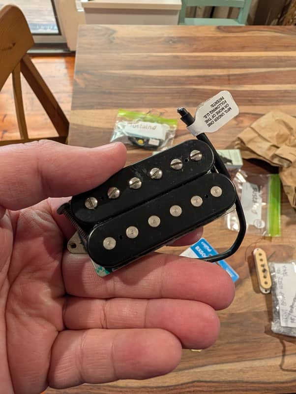 Dimarzio DP103BK Neck Pickup 2012 - Black | Reverb