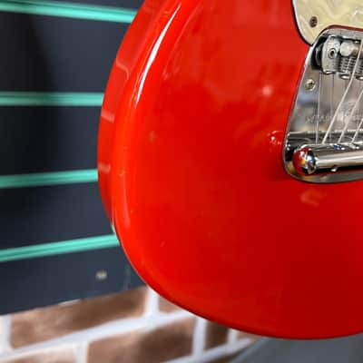 Fender MIJ Jagstang Fiesta Red 1996-97 Electric Guitar image 5