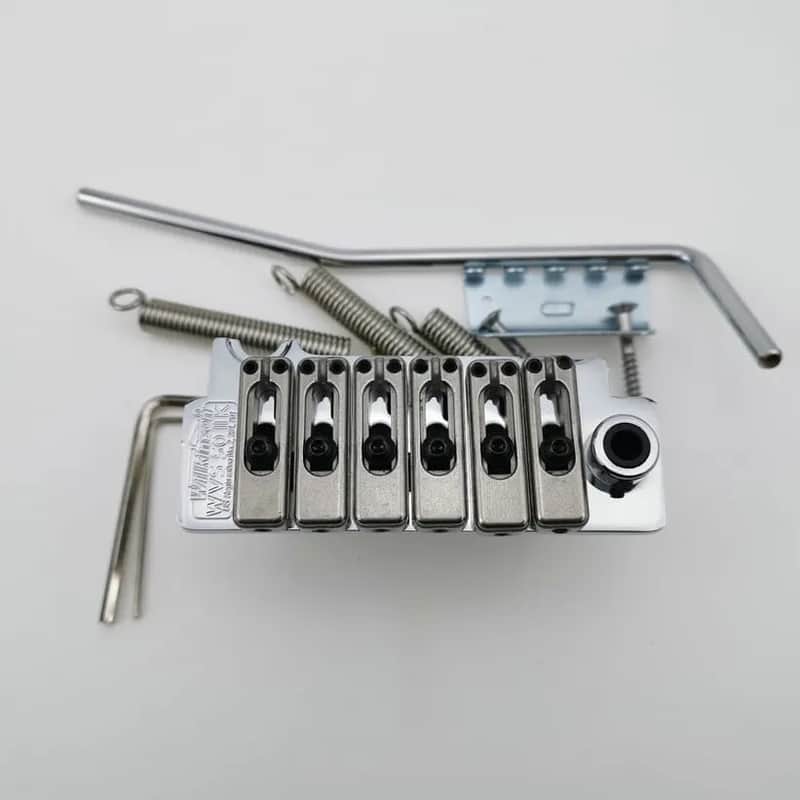 Wilkinson WVS50IIK 2-Point Tremolo for Stratocasters - Stainless Steel - Chrome (Fast Free US Shipping!) image 1