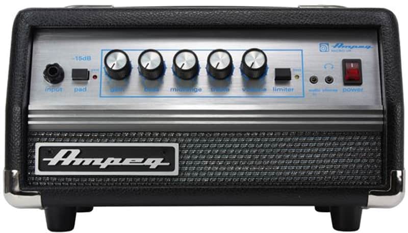 Ampeg MicroVR MOSFET Bass Guitar Amplifier Head 200 Watts image 1
