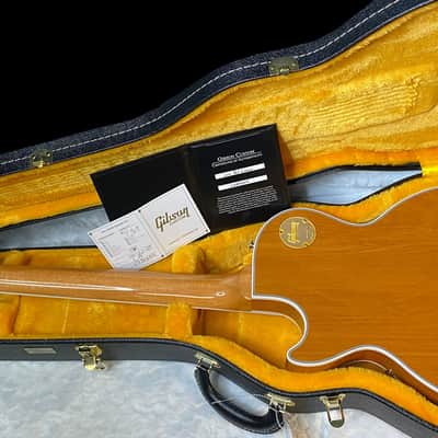 NEW! Gibson Dealer Select Custom Shop Les Paul Custom AAA Figured Flame Top - Transparent Black / Natural Back - Authorized Dealer - WOW! WOW! WOW! 8.9 lbs - G05989 image 17