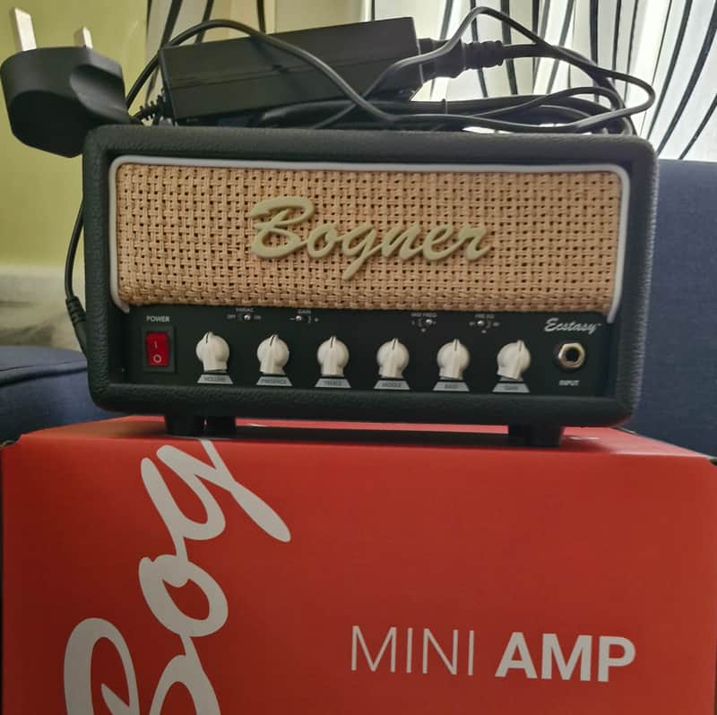 Bogner Ecstasy Mini 30-Watt Solid State Guitar Amp Head 2021 - Present - Black image 1