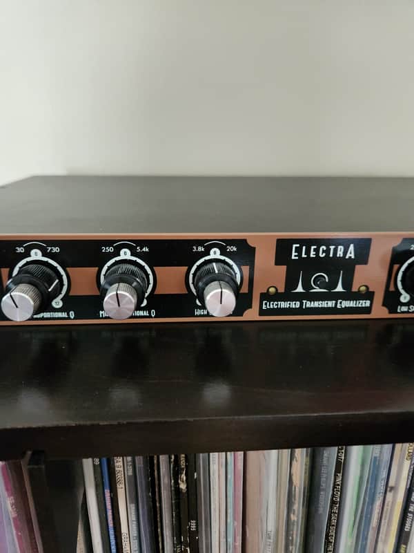 Kush Audio Electra Dual-Channel Electrified Transient Equalizer 2010s - Brown / Black image 1