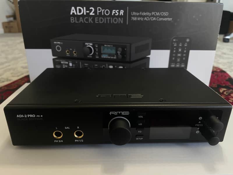 RME ADI-2 PRO FS R Black Edition (LIKE NEW) image 1