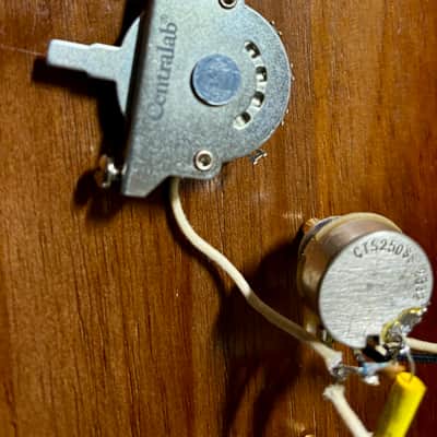 Premium Telecaster 3 way wiring harness with CTS custom 275K premium pots image 4