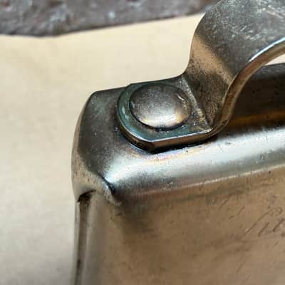 Ludwig Chicago Vintage Cowbell – For Parts / Restoration – Poor Condition image 11