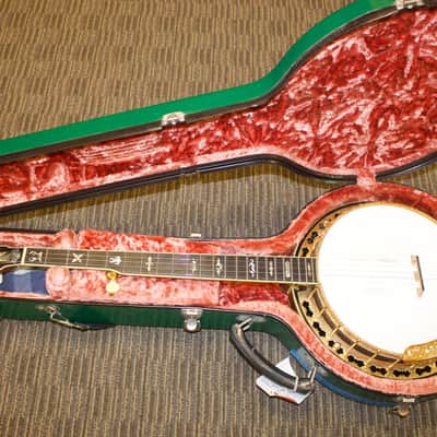 Stelling Staghorn Gold Plated Banjo No. 4510 (c. 1996) image 10