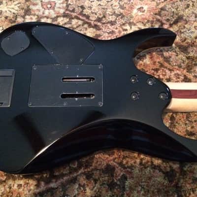 Ibanez RGIR27E Iron label RG 7 String w/ EMG 707, Stutter Switch in Black with White Binding image 8