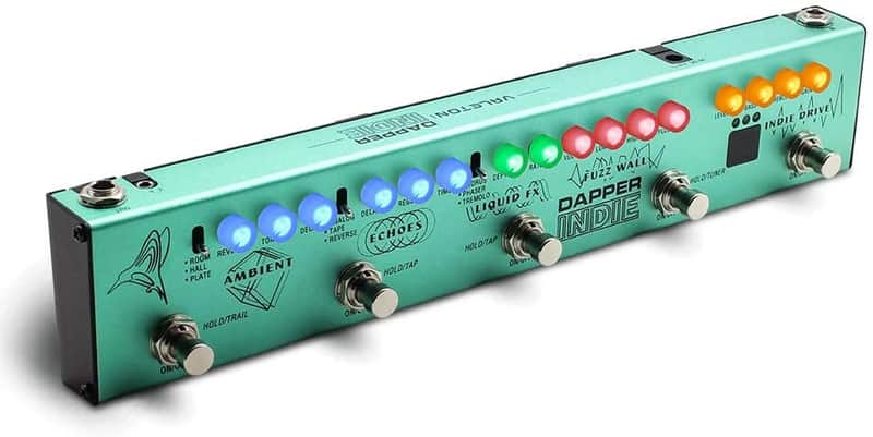 Valeton Multi Effects Guitar Pedal Dapper Indie of Distortion Reverb Delay Chorus Fuzz And Phaser (Ship from US Warehouse For Prompt Delivery) image 1