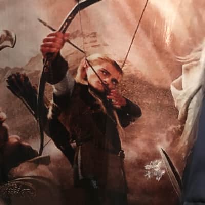 ARTISTIC LORD OF THE RINGS HAND DRUM BY COYOTE ARTS BY TRACY JON POWELL OF UTAH image 10