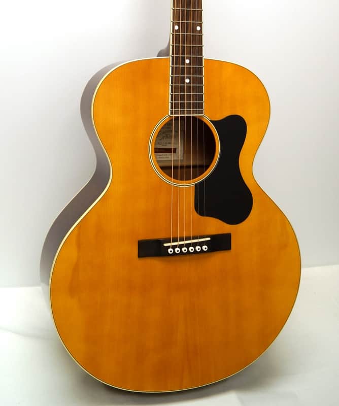 Recording King RJJ-116-NA Solid Top Jumbo Acoustic Guitar | Reverb