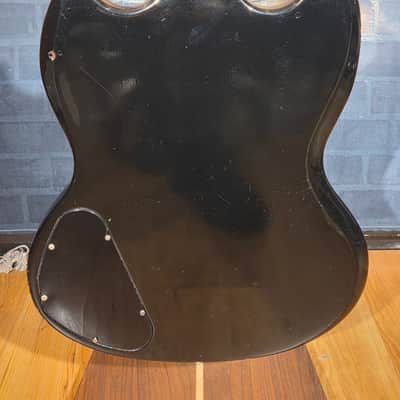 Vintage 1967 Gibson EB-3 Ebony w/ Badass Bass II Bridge - Refinished image 22