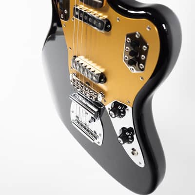 [SALE Ends June 30] [NEW] Fender FSR Made in Japan Traditional 60s Jaguar Black w/ Anodized Pickguard, Buzz Stop Bar, Hat Knobs LIMITED MODEL image 10