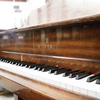 Kimball 582H 5'8" Grand Piano 1987 - Walnut **Message for Shipping** image 2