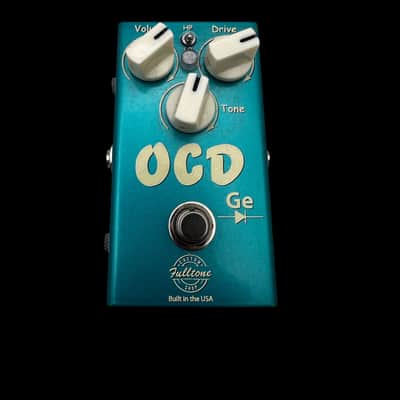 Fulltone Custom Shop OCD-GE Germanium Overdrive 2019 - Tahitian Teal X4412 image 2