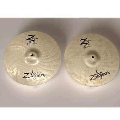 ⚡Zildjian Z Custom 14" Hi-Hat Cymbal Pair Traditional Finished⚡ image 1