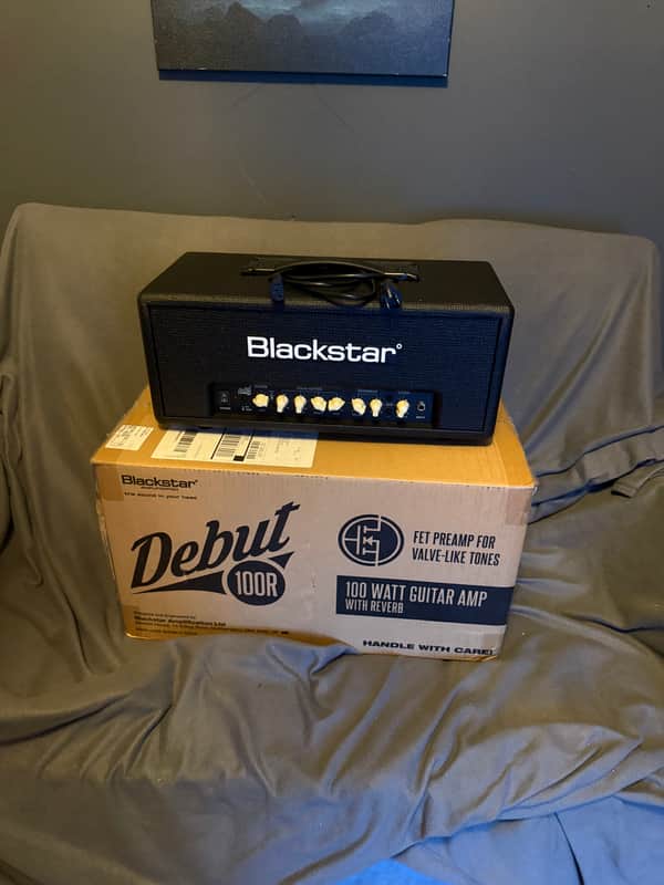 Blackstar Debut 100 head - Black image 1