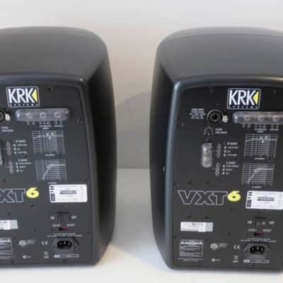 KRK VXT6 2-Way 6.5" Active Studio Monitors (Pair) 2008 - 2017 - Black image 4