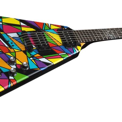 Dean Michael Schenker Kaleidoscope V Guitar with Hardshell Case image 3