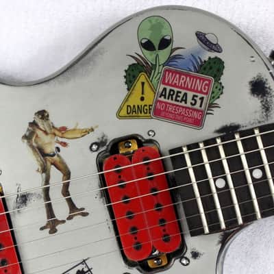 Custom Painted & Upgraded Epiphone LP Special guitar (Custom Aged and Worn) and Matching Headstock Bild 9