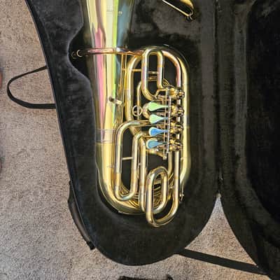 Schiller American Heritage Bb/C Rotary Valve Euphonium Bild 2