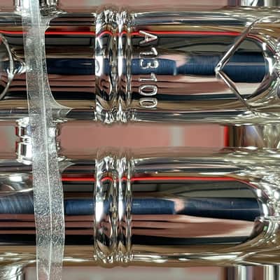 Bach AC190 Stradivarius Artisan Professional C Trumpet - Silver Plated image 10