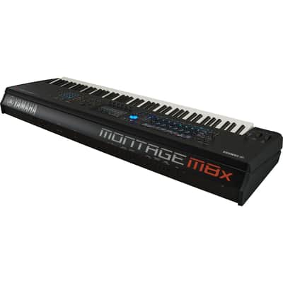 Yamaha Montage M8x 88-Key 16-Voice Synthesizer 2023 - Present - Black image 2