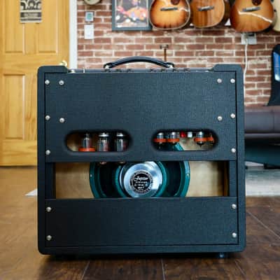 Immagine Milkman Sound TV-40 - Black Tolex w/ Wheat grill-cloth & 3-knob Spring Reverb, Alnico Speaker - NEW. (Authorized Dealer) - 6