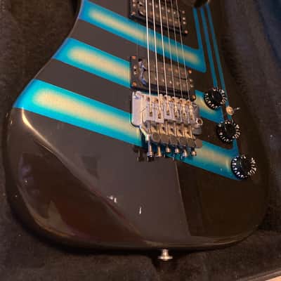 Kramer Pacer Special 1982 - Black with bent wire graphic image 4
