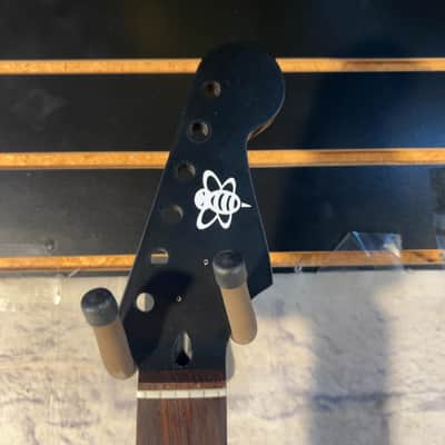 Unknown Strat Style Black 22 Fret Electric Guitar Neck image 2