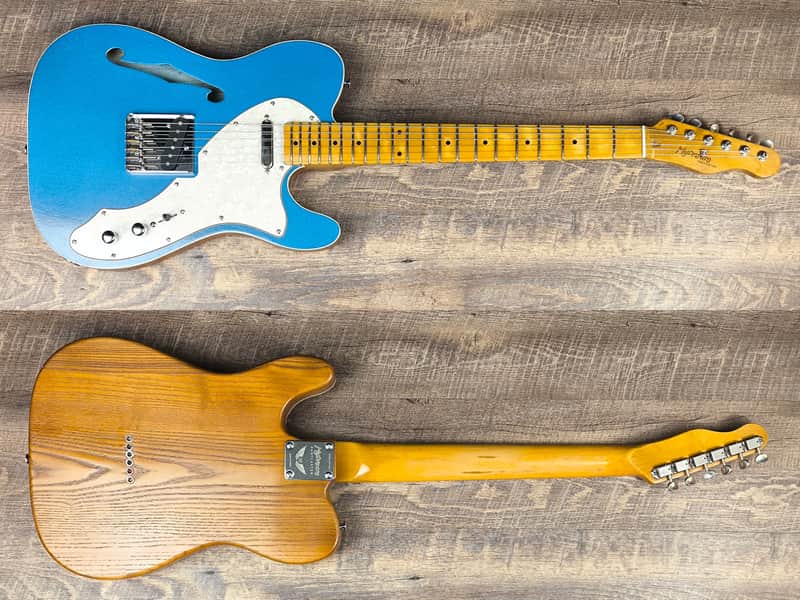 MyDream Partcaster Custom Built - Thinline Lake Placid Dreamsongs image 1