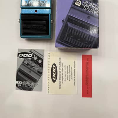 DOD Digitech FX66 Flashback Fuzz Distortion Vintage Guitar Effect Pedal + Box image 1