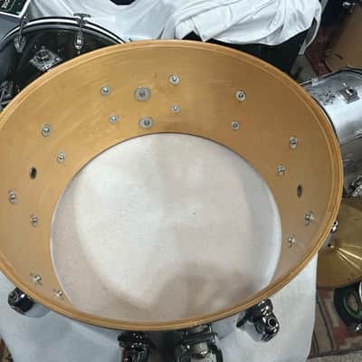 Slingerland 7 X 14" Lite Series Snare Drum (314-1224) late 90's - early 2000's - Black Lacquer image 12