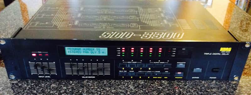 Korg SDD-3300 Triple Digital Delay 1986 image 1