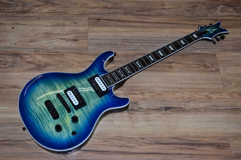 Dean Select Series Icon Flametop in Ocean Burst image 1