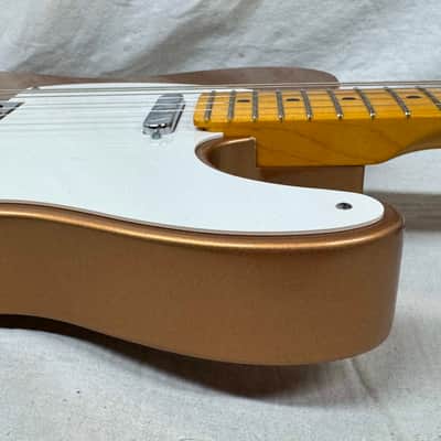 Fender USA Custom Shop Special Edition Custom Deluxe Telecaster Guitar with COA + Case 2010 - Copper / Maple neck image 17