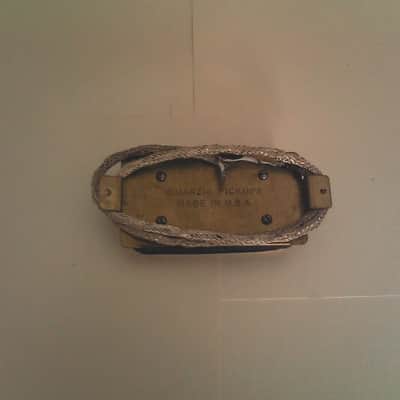 Vintage Early DiMarzio Super Distortion Pickup (Mid 70s Square Tab) Double Cream DP100 image 3