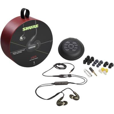 Shure SE53BABK+UNI 3BA Earphone,Black,W/Model:RMCE-UNI image 13